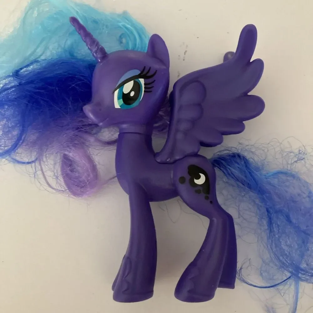 My Little Pony Nightmare Moon Princess Luna G4 4in Brushable Figure Hasbro MLP